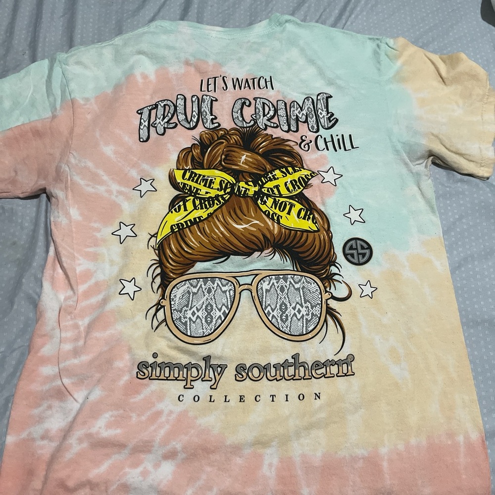 Simply Southern Tie-Dye True Crime Tee